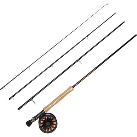 Penn Battle Fly Fishing Combo - 8wt, 9’, 4-Piece in Multi