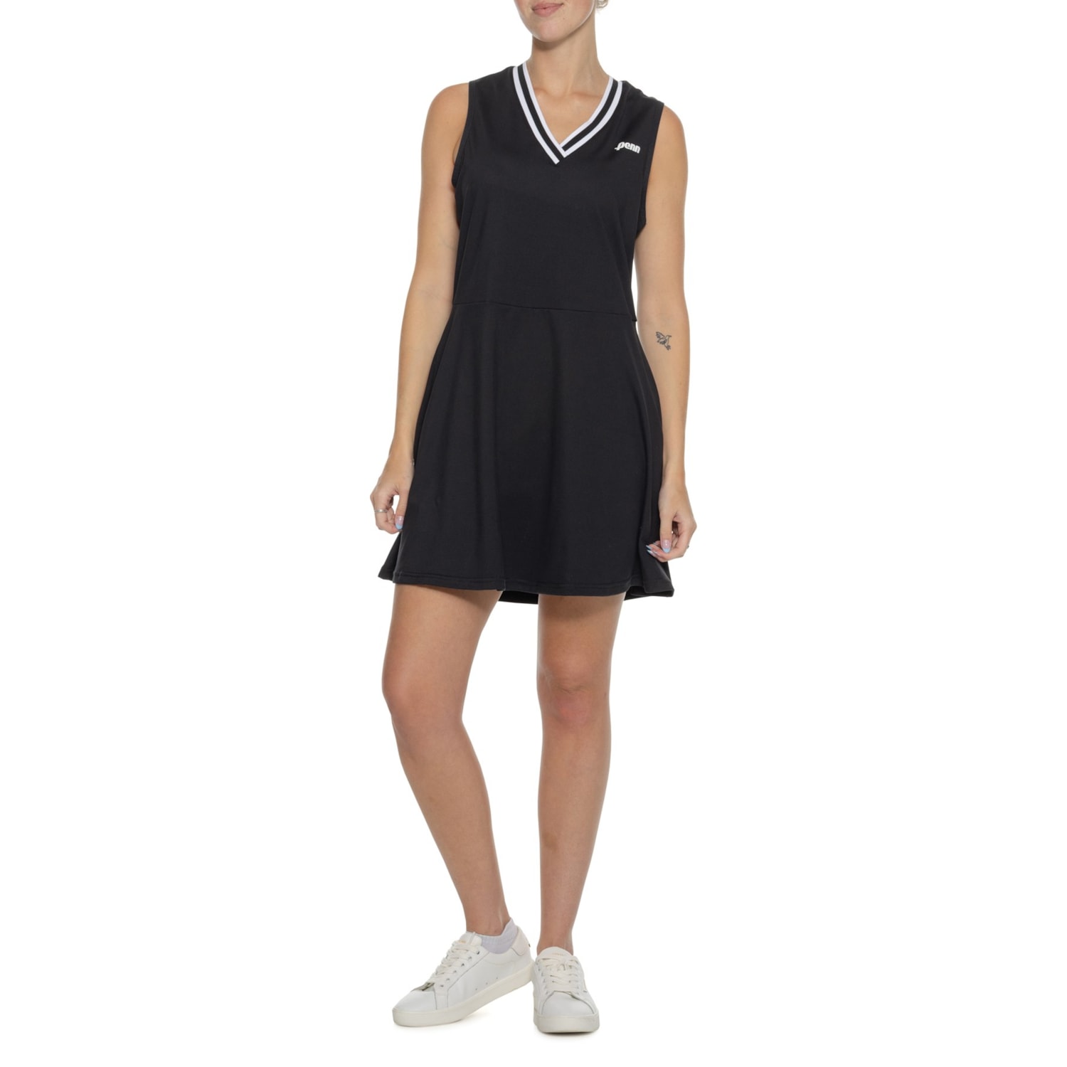 tennis dresses with shorts Better Than Every Black Dress w/ Side Pockets Dress Penn V-Neck Tennis Dress with