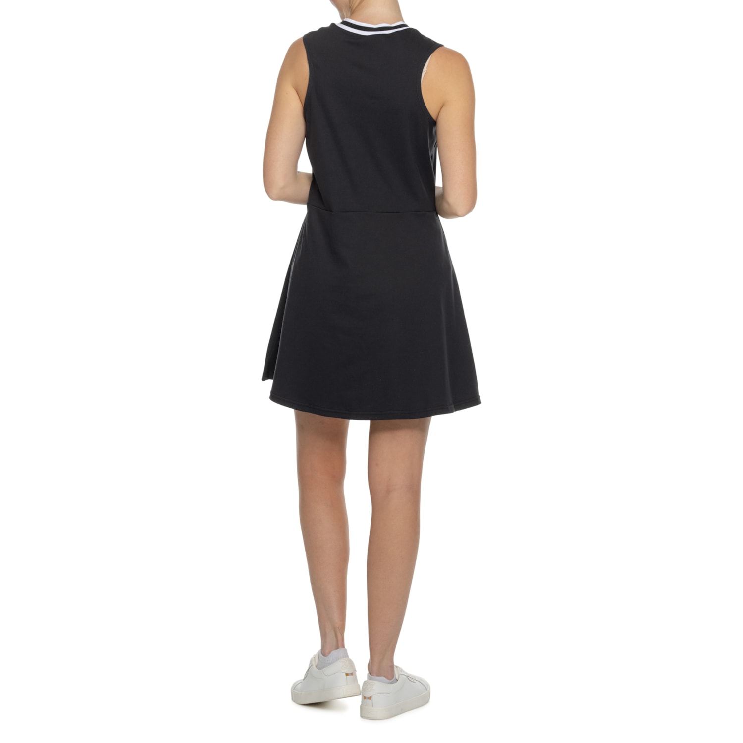 tennis dress with shorts Attraco Women's Dresses Pockets and Bra V Neck Racerback Golf Outfits Sport Green L Room for movement Penn V-Neck Tennis Dress with