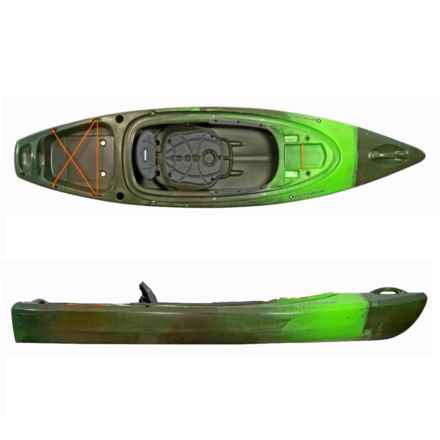 Perception Sound Recreational Sit-In Fishing Kayak - 9.5’ in Moss Camo