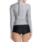 4JVYH_2 PERFECT MOMENT PM Rash Guard - Back Zip, Long Sleeve