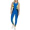 PERFECT MOMENT Tignes One-Piece Fitness Suit - Sleeveless in Cobalt