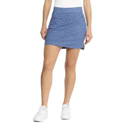 Peter Millar Alice Petal Hem Skort - UPF 50+ in Storm