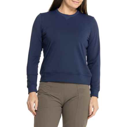 Peter Millar Birdie Sport Sweatshirt - UPF 50+ in Navy