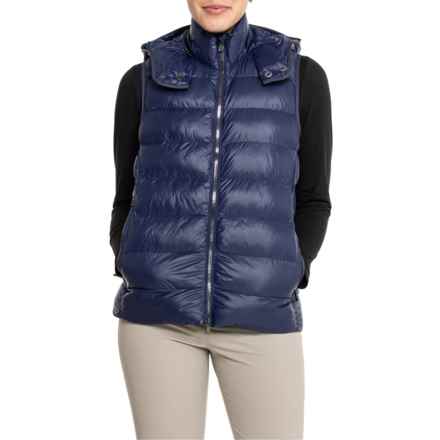 Peter Millar Chiron Hooded Vest - Insulated in Navy