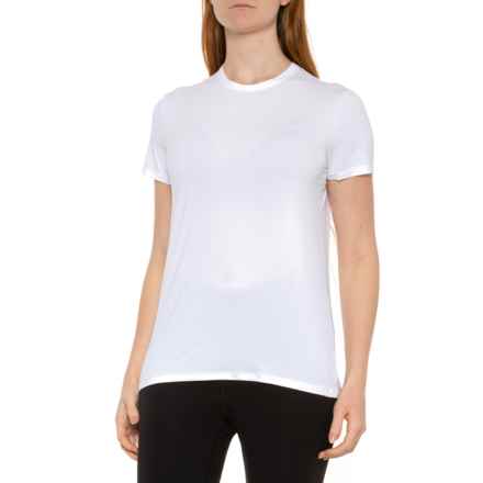 Peter Millar Chris Court T-Shirt - UPF 50+, Short Sleeve in White