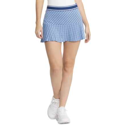 Peter Millar Francoise Court Skort - UPF 50+ in Cottage Blue Court View