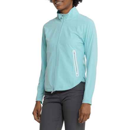 Peter Millar Jameson Lightweight Full-Zip Jacket in Morning Dew