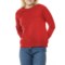 Peter Millar Lava Wash Fleece-Back Sweatshirt in Red3