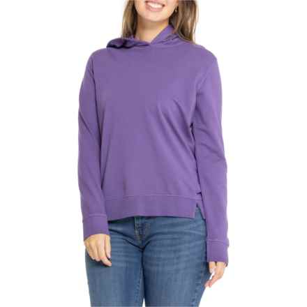 Peter Millar Lava Wash Hoodie in Purple