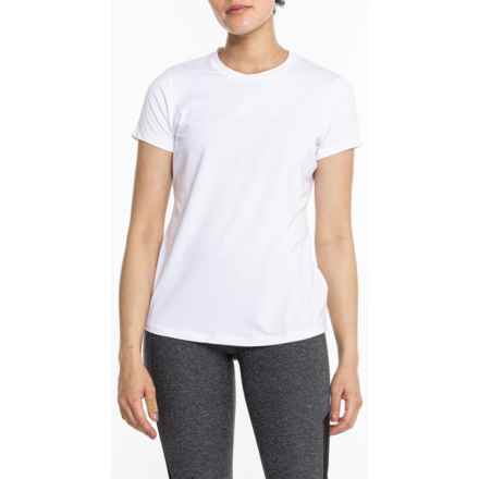 Peter Millar Lunar Stretch-Performance T-Shirt - UPF 50+, Short Sleeve in White