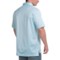 108PY_2 Peter Millar Pat Cotton Lisle Polo Shirt - Ceramic Stripe, Short Sleeve (For Men)