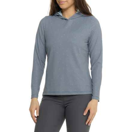 Peter Millar Pine Hoodie - UPF 50+ in Graphite