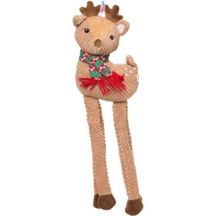 Petlou Christmas Long Legs Dog Toy - 22” in Deer