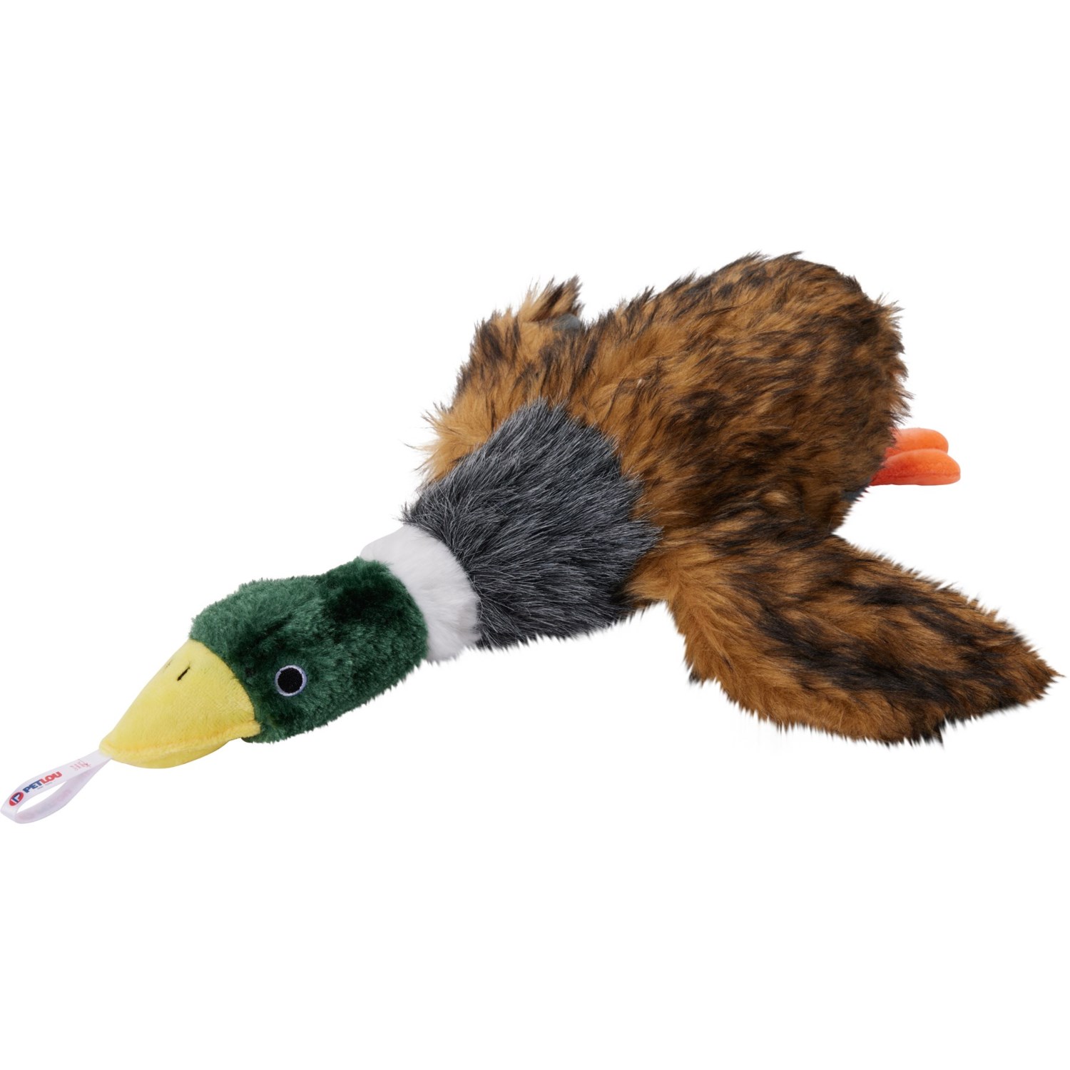 Petlou Mallard Duck Dog Toy - 17”, Squeaker - Save 33%