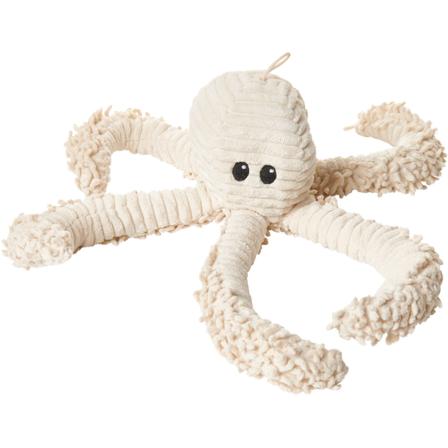 Petlou Natural Octopus Dog Toy - 18”, Squeaker