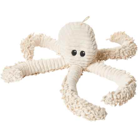 Petlou Natural Octopus Dog Toy - 18”, Squeaker in Octopus
