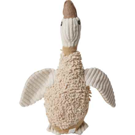 Petlou Naturals Mallard Duck Dog Toy - 17”, Squeaker in Duck