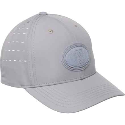 PGA Tour Oval Patch Perforated Baseball Cap (For Men) in Quiet Shade