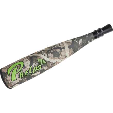 Phelps Game Calls Metal Elk Bugle Tube - Flared in Cipher Camo