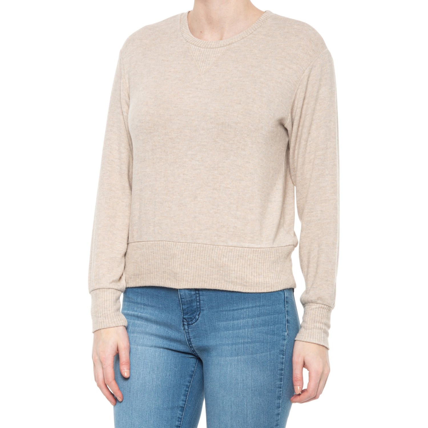 Philosophy Knit Jersey Sweater (For Women) - Save 75%