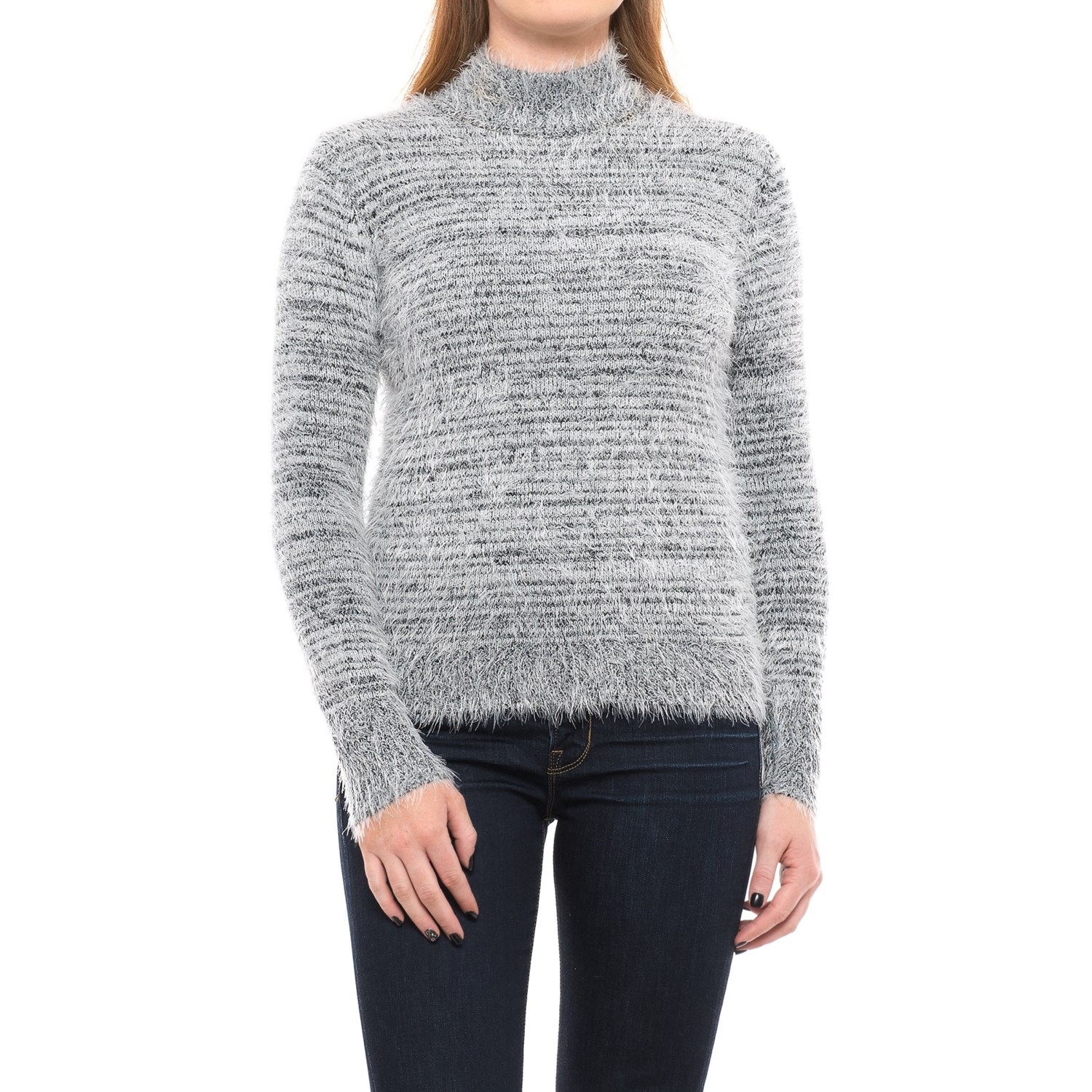 Philosophy Republic Clothing Philosophy Two-Tone Fuzzy Sweater (For ...