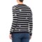 464JN_2 Philosophy Stripe Scattered Star Sweater - Cashmere (For Women)