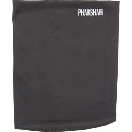 PHUNKSHUN WEAR Mistral Double Neck Tube - UPF 50+ (For Men) in Black