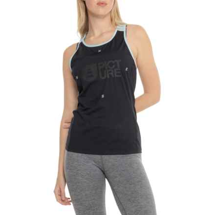 Picture Organic Zora Tech Tank Top in A Black