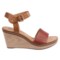 127XN_4 Pikolinos Creta Wedge Leather Sandals (For Women)