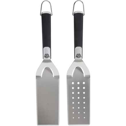 Pit Boss Griddle Standing Spatula Set - 2-Pack in Black