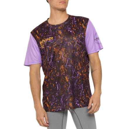 Pit Viper High Speed Off Road II MTB Jersey - Short Sleeve in Purple Multi