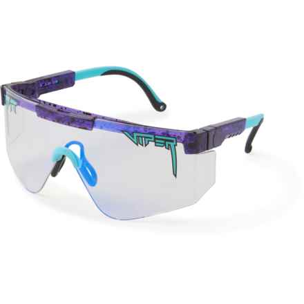 Pit Viper The Astro Blaster 2000S Sunglasses (For Men and Women) in Purple/Clear Blue Filter