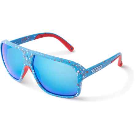 Pit Viper The Blue Ribbon Flight Optics Sunglasses - Mirror Lenses (For Men and Women) in Blue