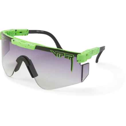 Pit Viper The Boomslang Fade Double-Wide Sunglasses (For Men and Women) in Smoke Fade