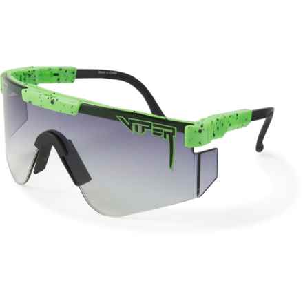 Pit Viper The Boomslang Fade Sunglasses - Double Wide (For Men and Women) in Smoke Fade