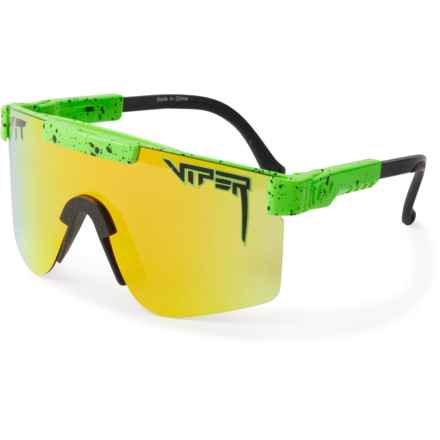 Pit Viper The Boomslang Sunglasses - Polarized Mirror Lens (For Men and Women) in Rainbow Revo