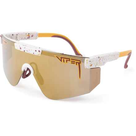 Pit Viper The District Sunglasses (For Men and Women) in Gold Revo