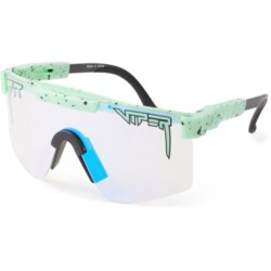 Pit Viper The Poseidon Night Shades Sunglasses - Blue Filter Lens (For Men and Women) in Clear Blue Filter