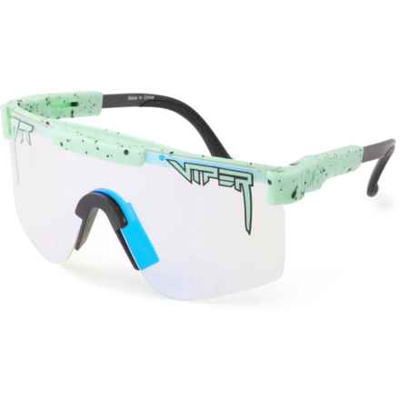 Pit Viper The Poseidon Night Shades Sunglasses - Blue Filter Lenses (For Men and Women) in Clear Blue Filter
