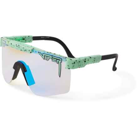 Pit Viper The Poseidon Night Shades Sunglasses (For Men and Women) in Clear Blue Filter