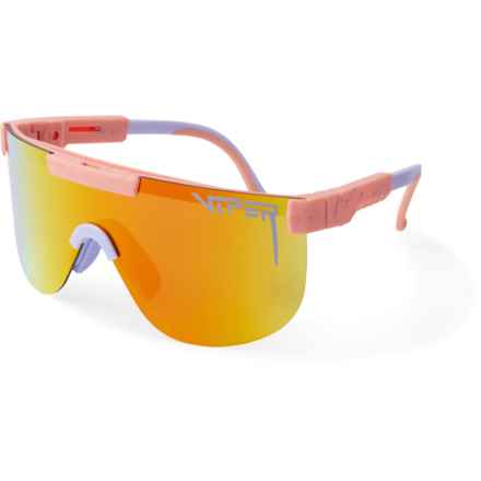Pit Viper The Slammin’ Ellipticals Sunglasses - Mirror Lens (For Men and Women) in Orange Revo