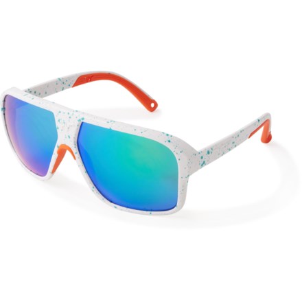 Pit Viper The South Beach Flight Optics Sunglasses - Mirror Lenses (For Men and Women) in White