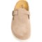 7MFRG_2 Plakton Made in Spain Bogey Clogs - Suede (For Women)