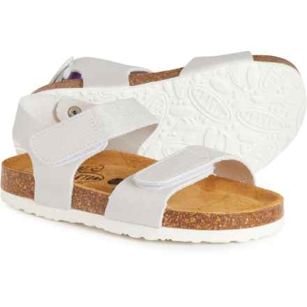 Plakton Made in Spain Little Girls Sara Sandals in Marylin/Plata01