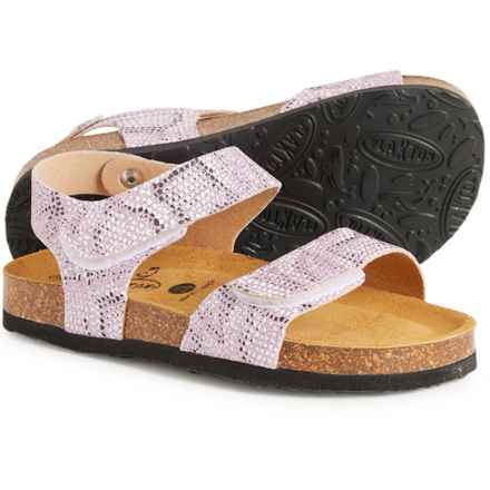 Plakton Made in Spain Little Girls Sara Sandals in Naga/Rosa04