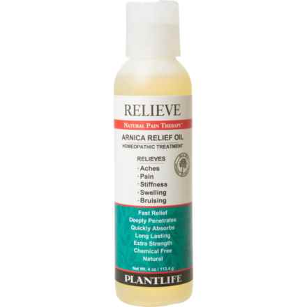 Plant Life Homeopathic Arnica Relief Oil - 4 oz. in Arnica