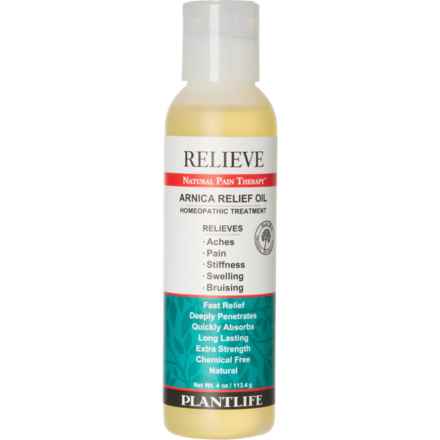 Plant Life Homeopathic Arnica Relief Oil - 4 oz. in Arnica