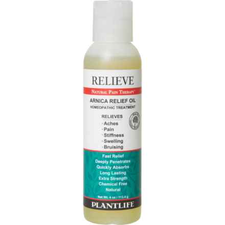 Plant Life Homeopathic Arnica Relief Oil - 4 oz. in Multi