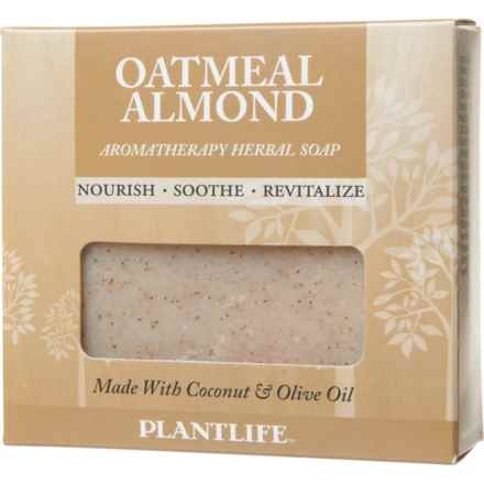 Plant Life Oatmeal Almond Aromatherapy Herbal Bar Soap - 4.5 oz. in Oatmeal Almond